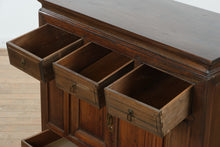 Load image into Gallery viewer, Rustic Asian Buffet Cabinet with Lower Drawers
