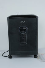 Load image into Gallery viewer, Ativa 12CC01 Cross Cut Paper Shredder 12 Sheet Credit Card CD Shredder Working
