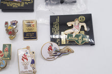 Load image into Gallery viewer, Atlanta 1996 Olympic Pins Lot Official Licensed Mixed Collection 10 Pieces

