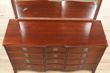 Load image into Gallery viewer, Authentic Mahogany 12-Drawer Dresser by Continental
