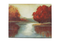 Load image into Gallery viewer, Autumn Trees on The Shore Line - 38&quot; x 38
