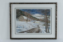 Load image into Gallery viewer, William Mangum Avery County Snowfall Signed Limited Edition Print 133 of 400
