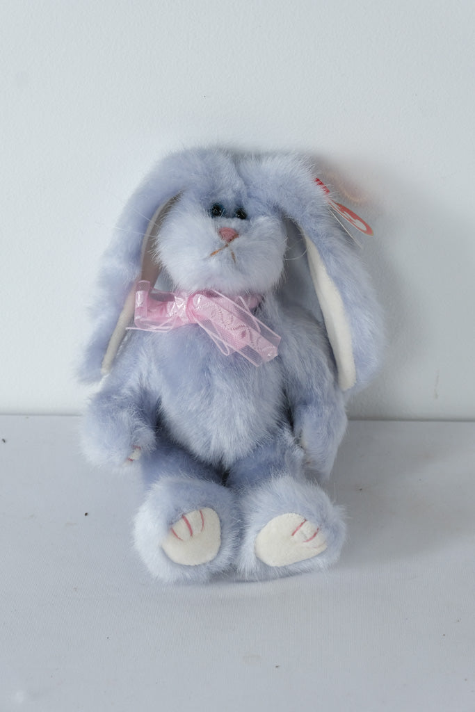 Ty Attic Treasures Collection “Azalea” the Bunny – Soft Lavender Plush Rabbit with Bow | Buy One, Get One Half Off!
