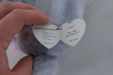 Load image into Gallery viewer, Ty Attic Treasures Collection “Azalea” the Bunny – Soft Lavender Plush Rabbit with Bow | Buy One, Get One Half Off!
