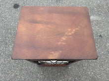 Load image into Gallery viewer, Compact Wood Cabinet with Wire Basket Drawers
