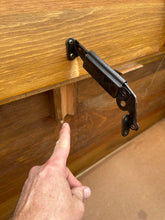 Load image into Gallery viewer, Vintage Solid Pine Storage Bench with Lift-Top Seat
