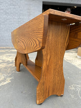 Load image into Gallery viewer, Slender Oak Drop-Leaf Coffee Table – Classic Mission Style
