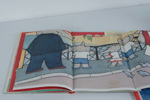 Load image into Gallery viewer, Babar’s World Tour by Laurent de Brunhoff – Hardcover with Original Fold-Out Poster
