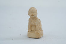 Load image into Gallery viewer, Miniature Crawling Baby Figurine Ivory Bisque Style Stone Look 3 Inch
