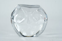 Load image into Gallery viewer, Baccarat Crystal Owl Figurine Paperweight Clear Crystal France With Box
