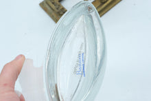 Load image into Gallery viewer, Bohemia Crystal Poland Vase Brass Grape Vine Holder Handmade Glass Vintage
