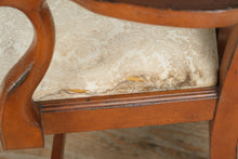 Load image into Gallery viewer, Baker Dupree Chippendale Style Armchair – Solid Wood, Carved Back
