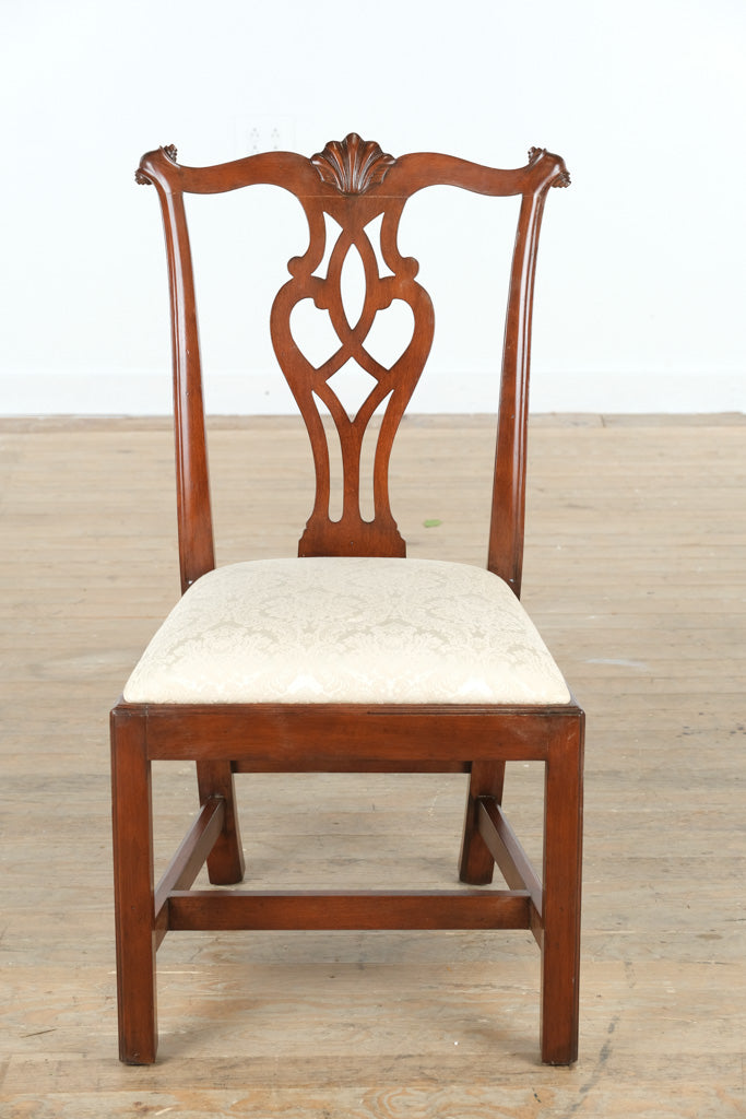 Single Chippendale-Style Side Chair – Baker Dupree Furniture