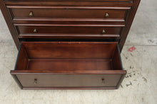 Load image into Gallery viewer, Ballard Designs Secretary Desk Display Cabinet with Glass Doors
