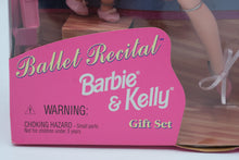 Load image into Gallery viewer, Ballet Recital Barbie &amp; Kelly Gift Set, Mattel Ballerina Dolls, Original Box
