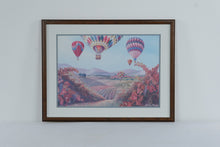 Load image into Gallery viewer, Warren Percell A Salute to Napa WCP 880 Napa Valley Vineyard Framed Print
