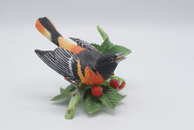 Load image into Gallery viewer, Lenox Baltimore Oriole 1990 Garden Bird Porcelain Figurine Certificate
