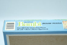 Load image into Gallery viewer, Walt Disney’s Bambi 200-Piece Jigsaw Puzzle by Golden (Original Box, Unopened)
