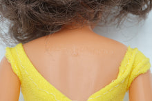 Load image into Gallery viewer, Vintage 1970s Mattel Barbie Doll, Made in Hong Kong, Yellow Swimsuit – Mismatched Box
