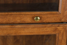 Load image into Gallery viewer, Barrister Style Bookcase with Sliding Glass Doors | Four Stack Display Cabinet
