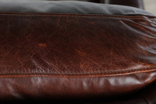 Load image into Gallery viewer, Bassett 3623-12LS Top-Grain Leather Club Chair with Nailhead Trim
