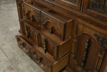 Load image into Gallery viewer, Vintage Bassett Castilian Collection Mediterranean China Cabinet and Buffet
