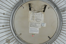 Load image into Gallery viewer, Bassett Mirror Co. Silver Starburst Wall Mirror – 48” Round
