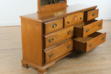 Load image into Gallery viewer, Spindle Forest Oak 7-Drawer Dresser - Bassett
