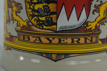 Load image into Gallery viewer, Bavaria German Coat of Arms Beer Stein Ceramic Mug 5 5 Inch
