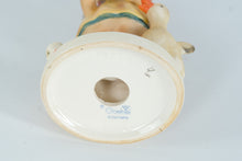 Load image into Gallery viewer, Hummel Figurine Be Patient #197/0 TMK-5 – Girl Feeding Geese – 4.5” Vintage Goebel W. Germany
