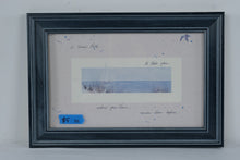 Load image into Gallery viewer, A Dune Path Coastal Sailboat Beach Art Framed 19 x 13

