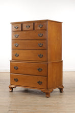 Load image into Gallery viewer, Beals Maple 7-Drawer Chest on Chest
