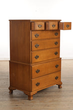 Load image into Gallery viewer, Beals Maple 7-Drawer Chest on Chest
