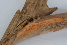 Load image into Gallery viewer, L Holloway Hand Carved Wood Spirit Tree Face Sculpture Folk Art 1998
