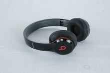 Load image into Gallery viewer, Beats Solo Wireless Bluetooth On Ear Headphones Black Red Worn Ear Pads Untested
