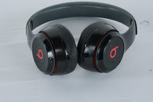 Load image into Gallery viewer, Beats Solo Wireless Bluetooth On Ear Headphones Black Red Worn Ear Pads Untested
