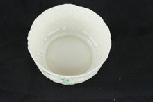 Load image into Gallery viewer, Belleek Shamrock Porcelain Round Trinket Bowl Ireland 4 5 Inch
