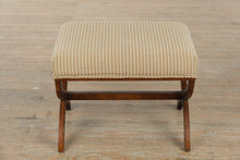 Load image into Gallery viewer, Fairhaven Striped Wood Vanity Bench
