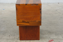 Load image into Gallery viewer, Bench Made Solid Wood Side Table Two Drawer Brass Hardware 30 x 15
