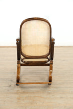 Load image into Gallery viewer, Classic Bentwood Rocking Chair with Cane Seat and Back

