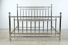 Load image into Gallery viewer, Martha Stewart for Bernhardt Turkey Hill Irvington Polished Nickel King Bed
