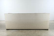 Load image into Gallery viewer, Bernhardt Beige Upholstered Sofa with Nailhead Trim I
