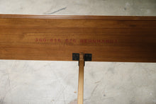 Load image into Gallery viewer, Bernhardt King Size Burl Wood Sleigh Bed with Carved Feet
