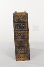 Load image into Gallery viewer, 19th Century Press Leather Family Bible
