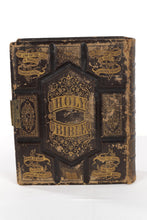 Load image into Gallery viewer, 19th Century Press Leather Family Bible
