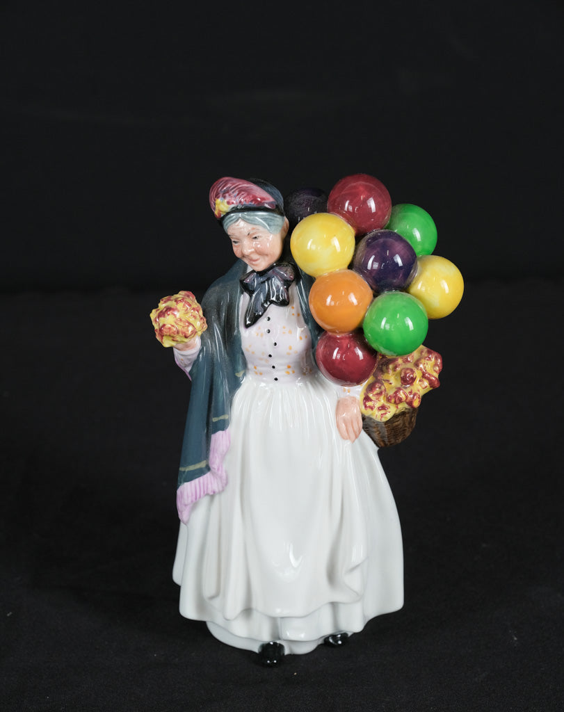 Royal Doulton Figurine – “Biddy Pennyfarthing” HN 1843 Vintage Collectible
