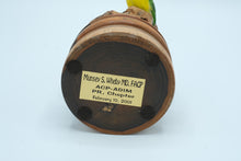 Load image into Gallery viewer, Handcrafted “San Pedrito” Puerto Rican Tody Bird Sculpture on Driftwood Base – Signed

