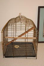 Load image into Gallery viewer, Vintage Metal Birdcage with Perch &amp; Tray
