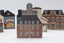 Load image into Gallery viewer, Vintage Cats Meow Village Wooden Buildings Lot 8 1980s 1990s
