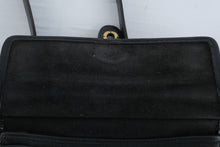 Load image into Gallery viewer, Coach Willis Vintage Black Leather Crossbody Bag USA Made Turn Lock - Online Only
